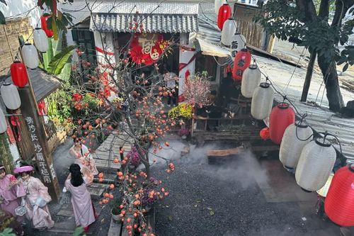 Quán cà phê đậm chất cổ trang không thể bỏ qua dịp Tết