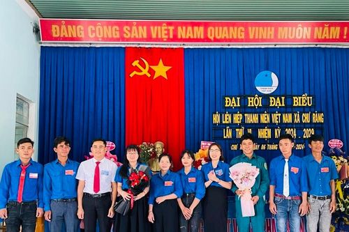 Đại hội Hội Liên hiệp Thanh niên Việt Nam xã Chư Răng thành công tốt đẹp