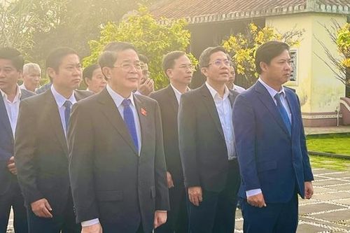 Phó Chủ tịch Quốc hội Nguyễn Đức Hải thăm, chúc Tết tại tỉnh Quảng Nam và TP Đà Nẵng