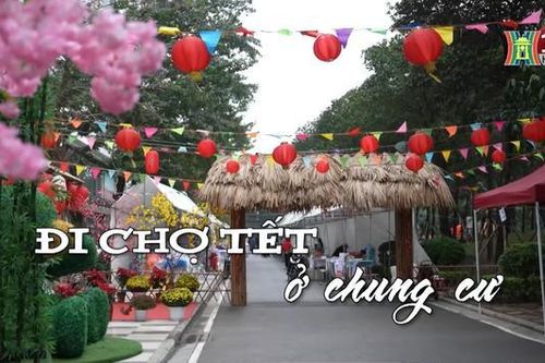 Đi chợ Tết ở chung cư | Nhịp sống Hà Nội | 06/02/2024