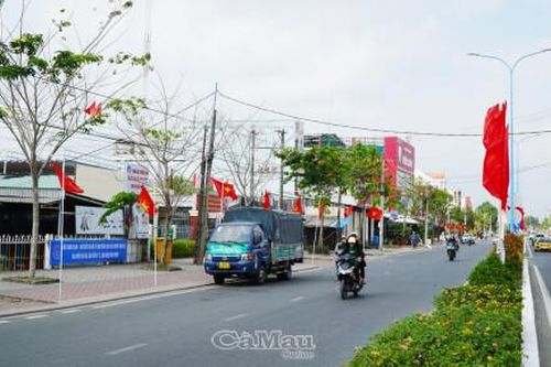 Phố phường rộn ràng vào Tết