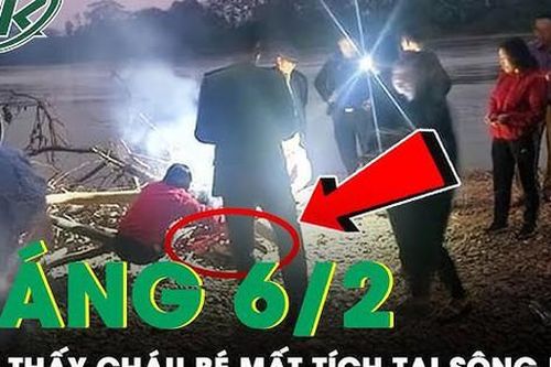 Sáng 6/2: Tìm thấy một nạn nhân vụ 2 trẻ mất tích ở sông Lam, cha mẹ bật khóc mong tìm thấy các con