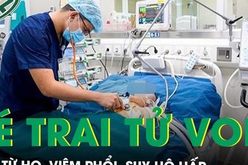 Bé trai tử vong sau 3 ngày ho sốt