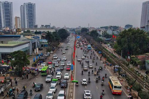 Hà Nội: Nhiều nơi đường thông thoáng, người dân thuận lợi về quê nghỉ Tết