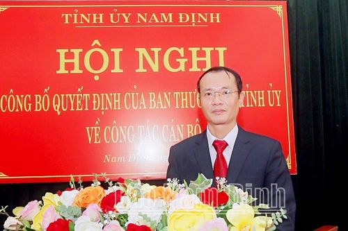 Báo Nam Định có Tổng Biên tập mới
