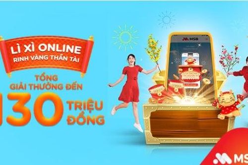 Cơ hội trúng trúng vàng 9999 khi lì xì online
