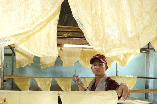 Nồng nàn hương vị tàu hũ ky ngày Tết ở Vĩnh Long