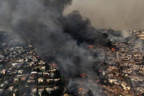 Số người thiệt mạng do cháy rừng ở Chile tăng lên 131 người