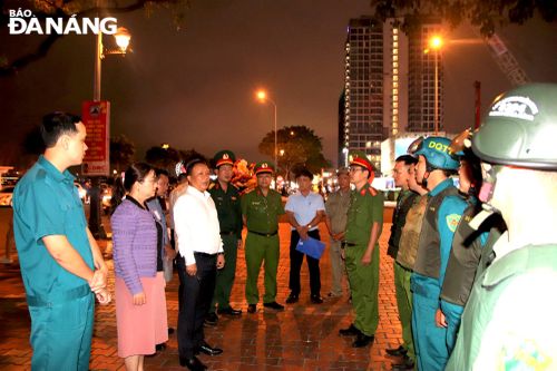 Quận Hải Châu nỗ lực bảo đảm an ninh trật tự trong dịp Tết