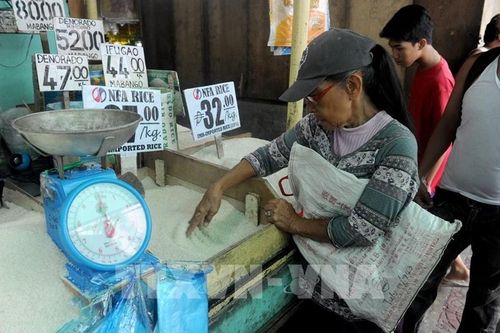 Philippines: Lạm phát giá gạo đạt mức cao nhất kể từ năm 2009
