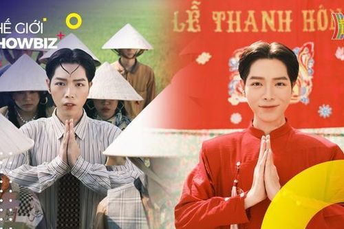 Đức Phúc 'Đi chùa cầu duyên' cùng hoa hậu Thùy Tiên | Thế giới Showbiz | 07/02/2024