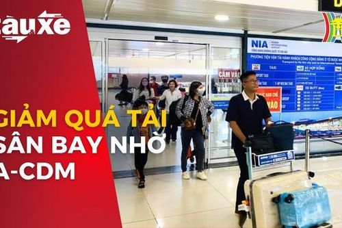 Mô hình A-CDM giúp sân bay Nội Bài giảm quá tải| Bản tin Tàu và xe | 07/02/2024