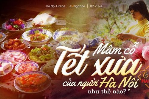 Mâm cỗ Tết xưa của người Hà Nội như thế nào?