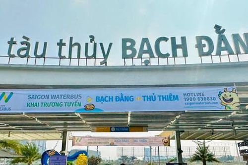 TP Hồ Chí Minh khai thác tuyến vận tải hành khách đường thủy mới