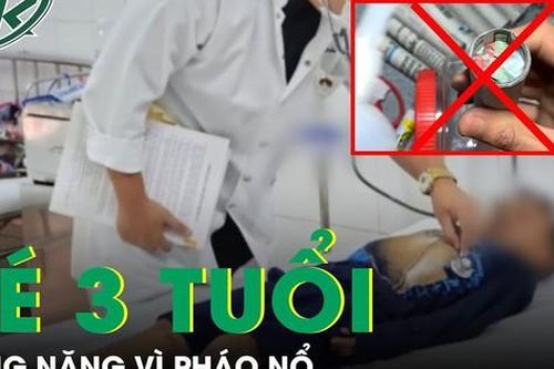 Nhiều trẻ cấp cứu bỏng nặng vì pháo nổ