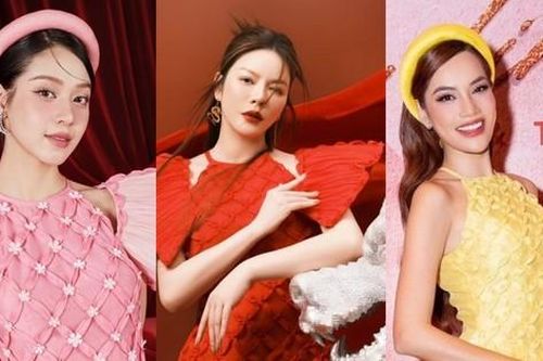 Mẫu áo dài được các nàng hậu Việt chuộng nhất mùa Tết Giáp Thìn