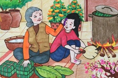 Tết nghèo bên nội