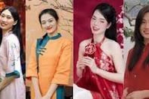 Dàn hoa khôi bóng chuyền Việt Nam xinh lung linh đón Tết
