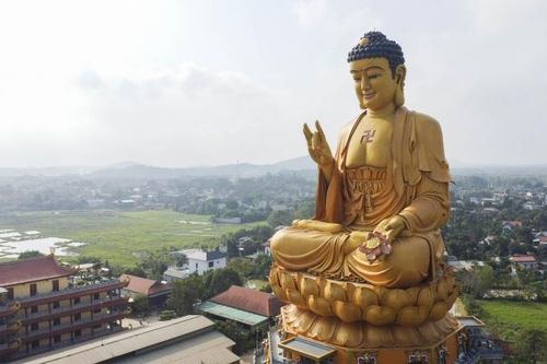 Đại tượng Phật lớn nhất Đông Nam Á ở Việt Nam bắt đầu đón khách chiêm bái