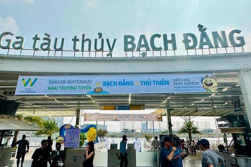 TP HCM có thêm tuyến buýt sông kết nối đôi bờ Bến Bạch Đằng