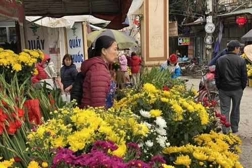 Ấm áp chợ quê ngày giáp Tết