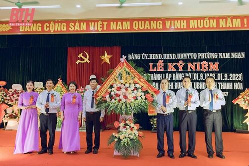 Phường Nam Ngạn xây dựng và phát triển bền vững, văn minh, hiện đại