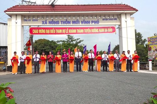 Thoại Sơn nhiều đột phá trong phát triển kinh tế - xã hội