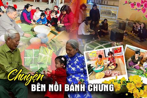 Chuyện bên nồi bánh chưng
