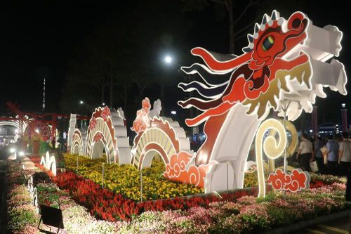 Cao Lãnh mở cửa đón khách tham quan đường hoa xuân 2024