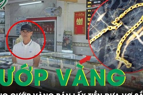 Cướp vàng bán lấy tiền trả nợ