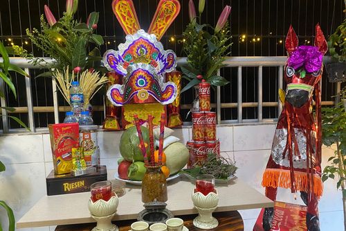 Bài cúng giao thừa ngoài trời