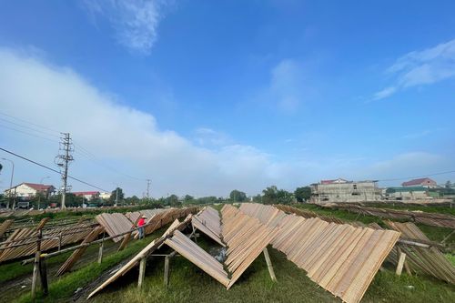 Hà Tĩnh: Làng nghề bánh đa nem chạy đua với Tết