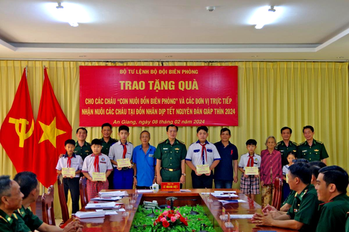 Hơn 2 tỷ đồng chăm lo cho nhân dân khu vực biên giới An Giang nhân dịp Tết Nguyên đán Giáp Thìn 2024