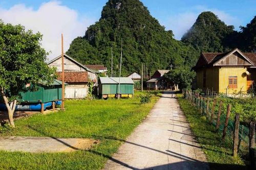 Sắc xuân ở làng du lịch tốt nhất thế giới