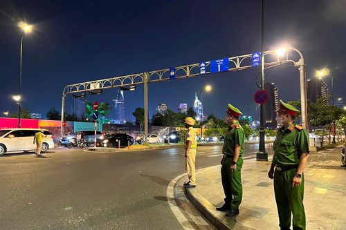 Công an TP.HCM đảm bảo TTATGT, PCCC đêm giao thừa