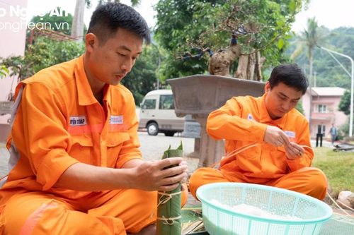 Tất bật chuẩn bị đón Tết trên Nhà máy Thủy điện Bản Vẽ