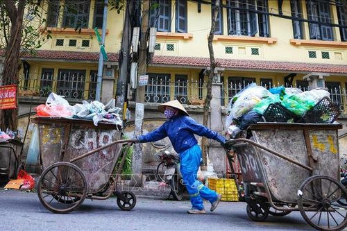Những 'bông hoa' thầm lặng làm đẹp phố Xuân