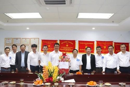 Lãnh đạo EVNGENCO2 thăm và chúc Tết người lao động Công ty Thủy điện Sông Bung