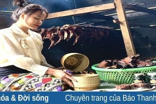 Đặc sắc ẩm thực vùng biên ngày Tết