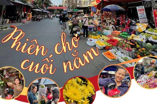 Phiên chợ cuối năm