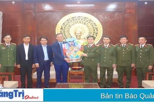 Phó Bí thư Thường trực Tỉnh ủy, Chủ tịch HĐND tỉnh Nguyễn Đăng Quang thăm, chúc Tết các đơn vị lực lượng vũ trang