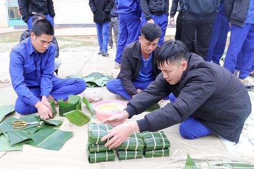 Cơ sở cai nghiện ma túy tỉnh tổ chức hoạt động vui xuân đón Tết cho học viên