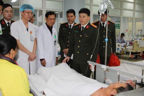 Nhiều hoạt động thiện nguyện hướng về cộng đồng của Công an Nghệ An nhân dịp Tết Nguyên đán