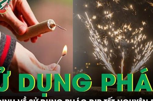 Quy định về quản lý, sử dụng pháo trong dịp Tết Nguyên đán 2024 người dân cần đặc biệt lưu ý