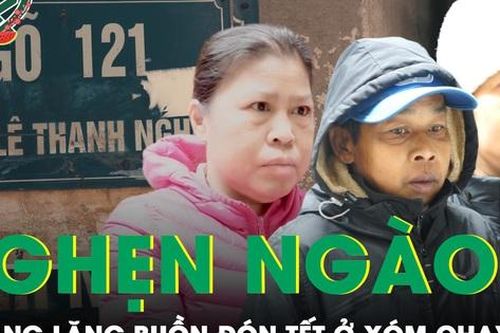 Nghẹn ngào trước những khoảng lặng ở xóm chạy thận giữa lòng thủ đô ngày Tết