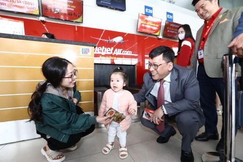 Đón Tết trên những chuyến bay Vietjet ngày đầu năm