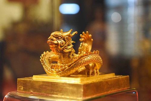 Đón Xuân, cùng chiêm ngưỡng kim ấn Hoàng đế chi bảo