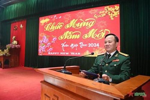 Bộ CHQS tỉnh Quảng Ninh: Tổ chức chương trình đón Giao thừa cho bộ đội Xuân Giáp Thìn 2024