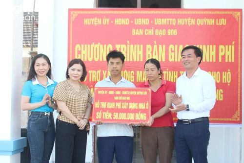 Những mái ấm nghĩa tình cho hộ nghèo ở huyện Quỳnh Lưu