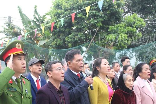 Thiêng liêng nghi lễ chào cờ đầu năm ở An San